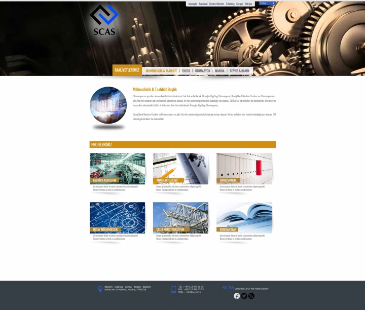 UX Ajans Yazılım ve Medya Hizmetleri SCAS, Web Site Tasarım ve Yazılım Projesi-3