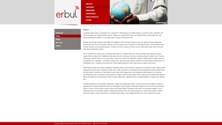 UX Ajans Yazılım ve Medya Hizmetleri Erbul Yazılım, Web Tasarım ve Web Yazılım Projesi-3