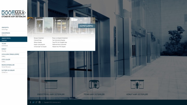 UX Ajans Yazılım ve Medya Hizmetleri Doormax Kapı Sistemleri, Web Site Tasarım ve Yazılım Projesi-2